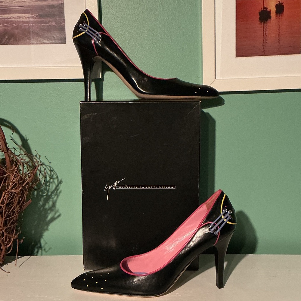 Giuseppe Zanotti Nero Black Pumps EU 39